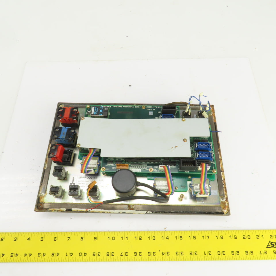 Okuma E0105-566 MPN7000 CNC Machine Operator Control Panel