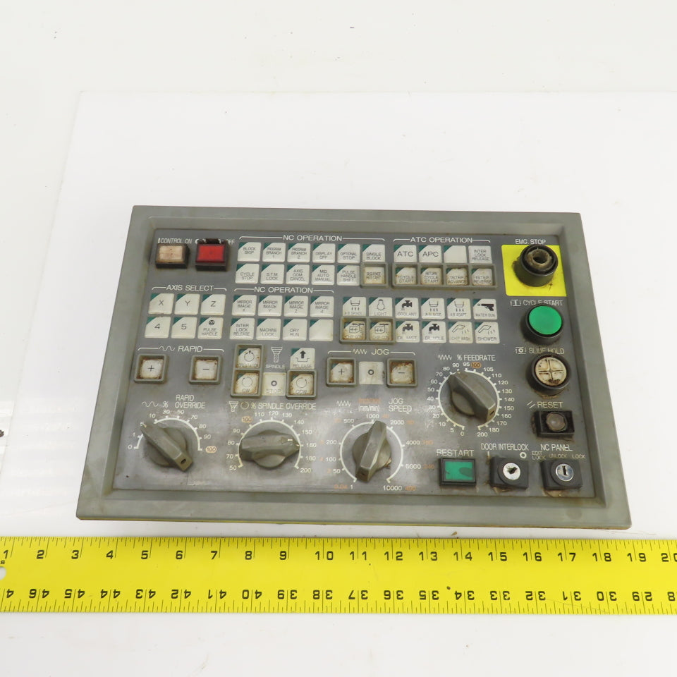 Okuma E0105-566 MPN7000 CNC Machine Operator Control Panel