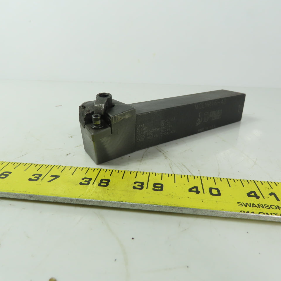 Dor1an tool MCLR16-4D Indexable Turning Tool Holder RH 1" Shank 6" OAL