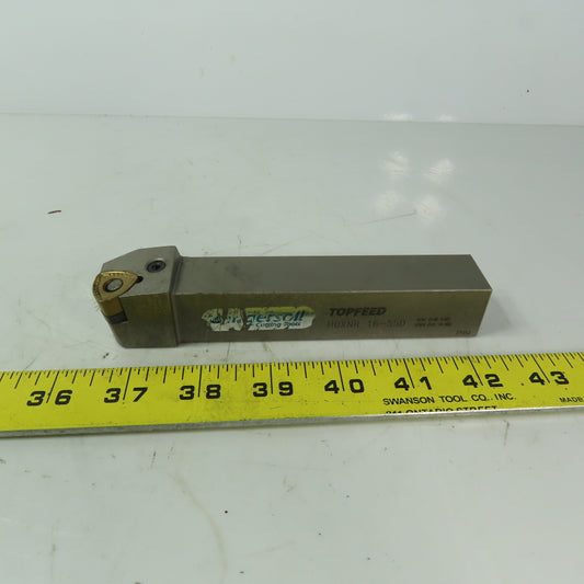 Ingersoll TopFeed HBXNR 16-55D Indexable Turning Tool Holder RH 1" Shank 6" OAL