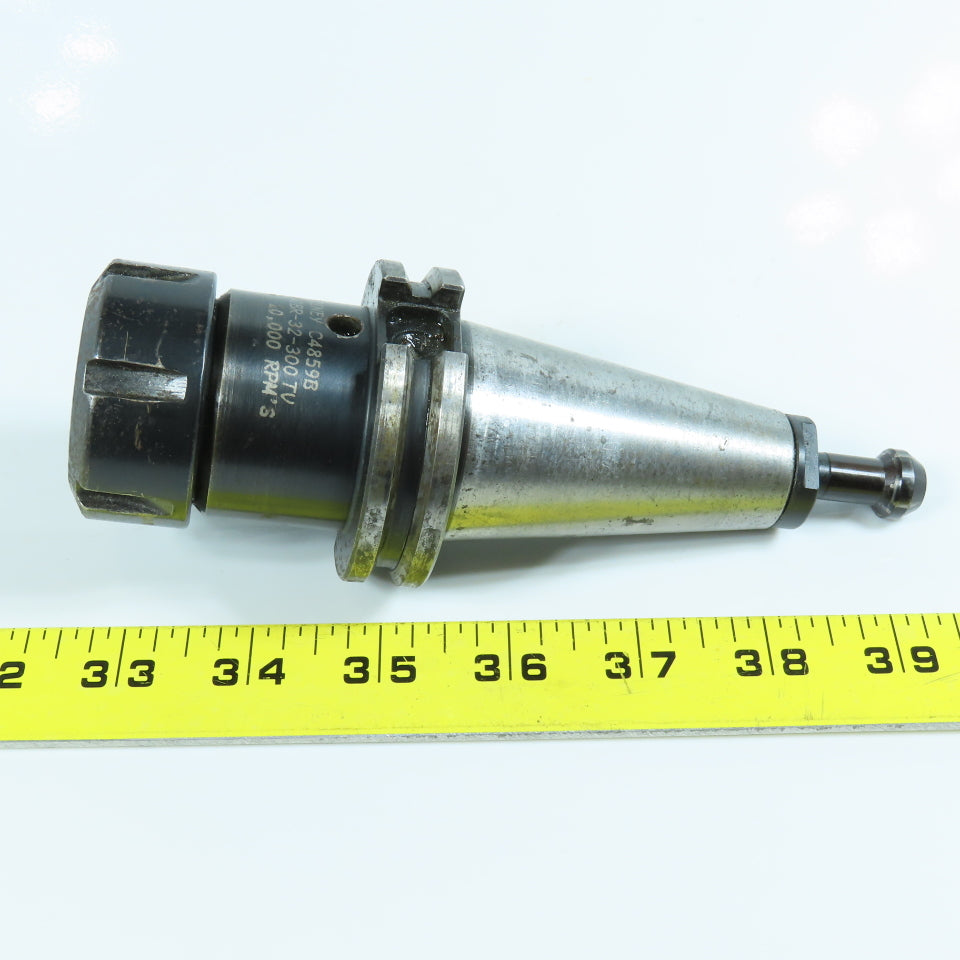 Briney V40BR-32-300TV CAT40 Collet Chuck Tool Holder