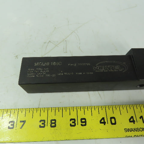 Hurtel MCLNL 164C Indexable Turning Tool Holder RH 1" Shank 5" OAL