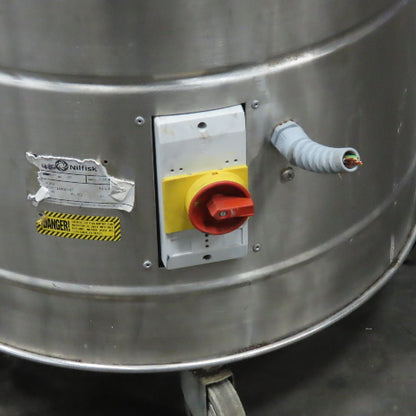 Nilfisk R305 480V 3Ph 60Hz 2.55kW Stainless Steel Trim Vacuum 150L Capacity