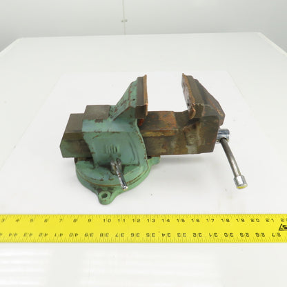 Unbranded Machinist Swivel Base Combination Bench Vise 4" Jaws 4" Opening