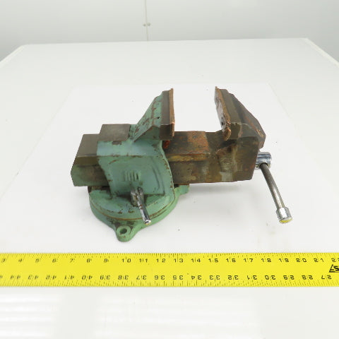 Unbranded Machinist Swivel Base Combination Bench Vise 4" Jaws 4" Opening