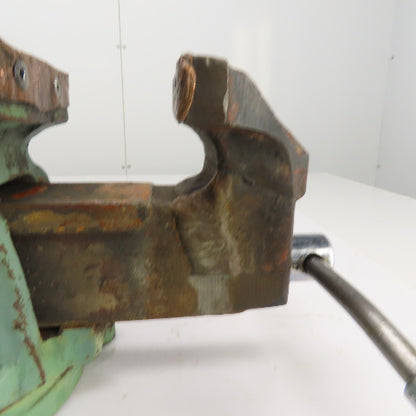 Unbranded Machinist Swivel Base Combination Bench Vise 4" Jaws 4" Opening