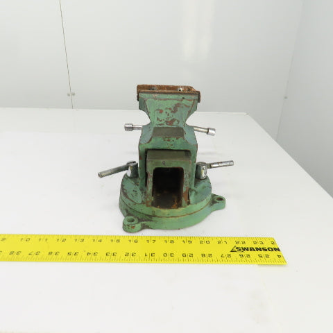 Unbranded Machinist Swivel Base Combination Bench Vise 4" Jaws 4" Opening
