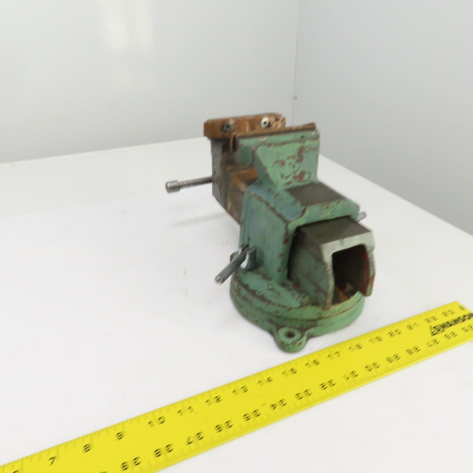 Unbranded Machinist Swivel Base Combination Bench Vise 4" Jaws 4" Opening