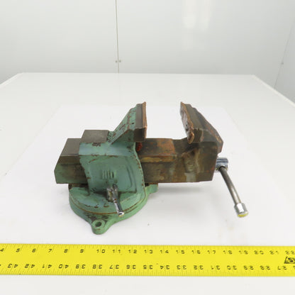 Unbranded Machinist Swivel Base Combination Bench Vise 4" Jaws 4" Opening