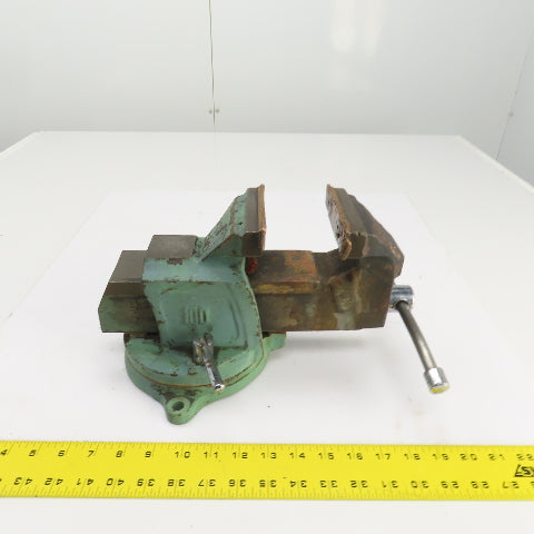 Unbranded Machinist Swivel Base Combination Bench Vise 4" Jaws 4" Opening