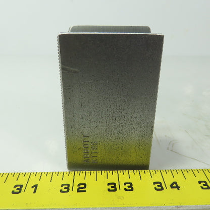 Abbott KTT8S Soft Lathe Chuck Jaw 1-1/2" x 3" x 2" Serrated Lot of 3