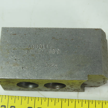 Abbott H0W27M88S Soft Lathe Chuck Jaw 1-1/2" x 4" x 2" Serrated Lot of 3