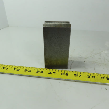 Abbott H0W27M88S Soft Lathe Chuck Jaw 1-1/2" x 3-1/2" x 2" Serrated Lot of 3