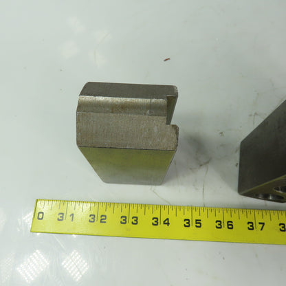 Abbott KTT10S Soft Lathe Chuck Jaw 1-1/2" x 4" x 2" Serrated Lot of 3