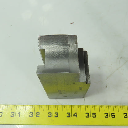 Abbott KTT10S Soft Lathe Chuck Jaw 1-1/2" x 4" x 2" Serrated Lot of 3