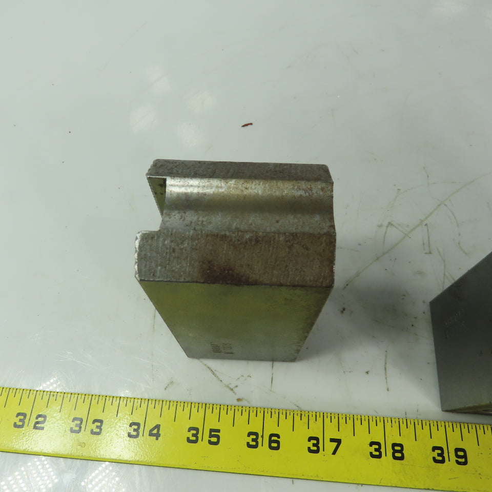 Abbott KTT10S Soft Lathe Chuck Jaw 1-1/2" x 4" x 2" Serrated Lot of 3
