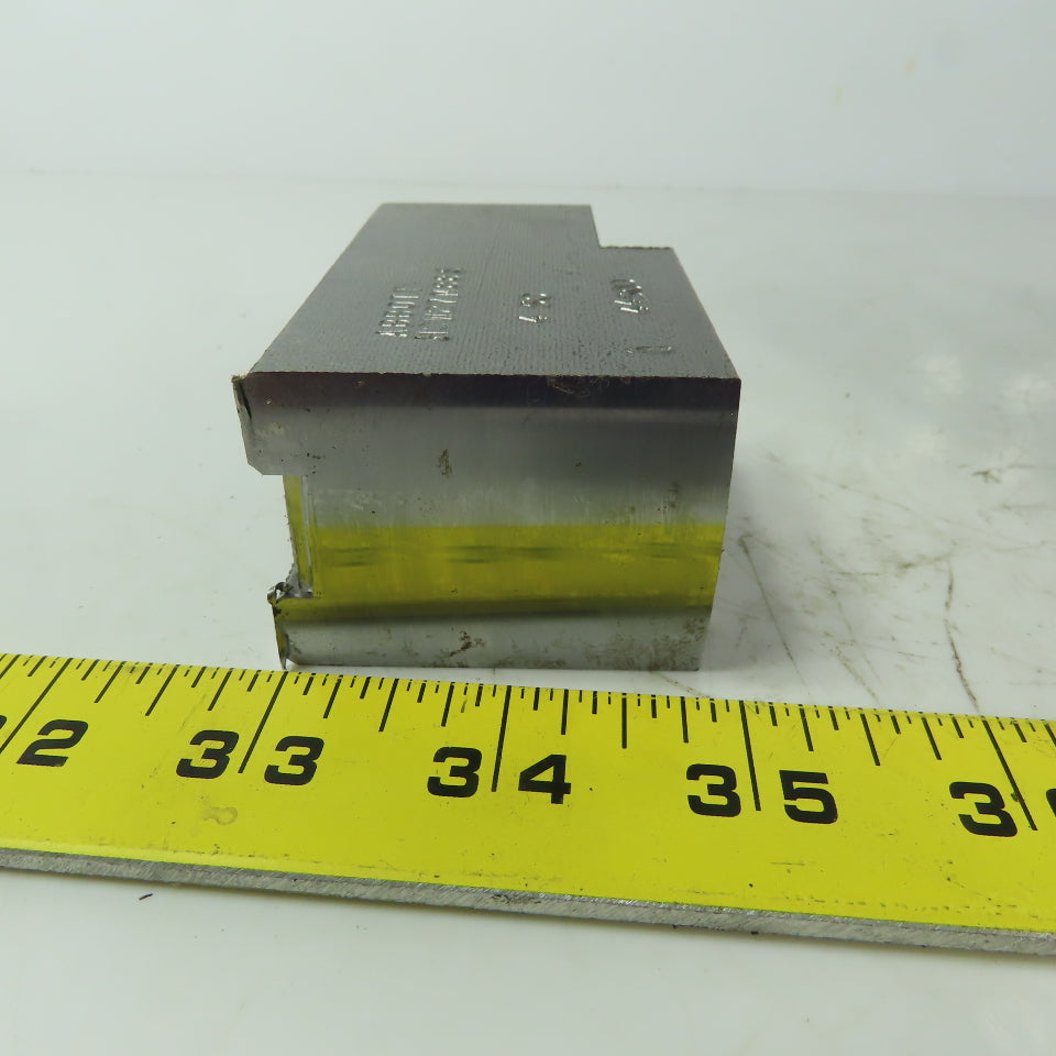 Abbott H0W27M88S Soft Lathe Chuck Jaw 1-1/2" x 3-1/2" x 2" Serrated Lot of 3