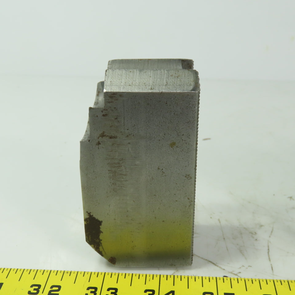 Abbott KTT10S Soft Lathe Chuck Jaw 1-1/2" x 3-3/4" x 2" Serrated Lot of 3