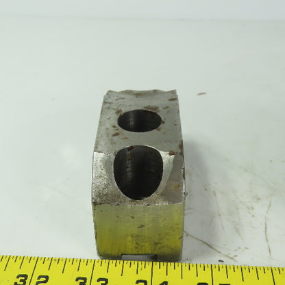 Abbott KTT10S Soft Lathe Chuck Jaw 1-1/2" x 3-3/4" x 2" Serrated Lot of 3