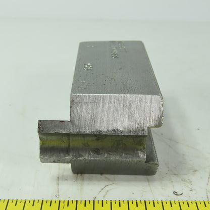 Abbott H0W27M88S Soft Lathe Chuck Jaw 1-3/8" x 3-3/8" x 2" Serrated Lot of 3