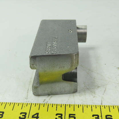 Abbott H0W27M88S Soft Lathe Chuck Jaw 1-3/8" x 3-3/8" x 2" Serrated Lot of 3