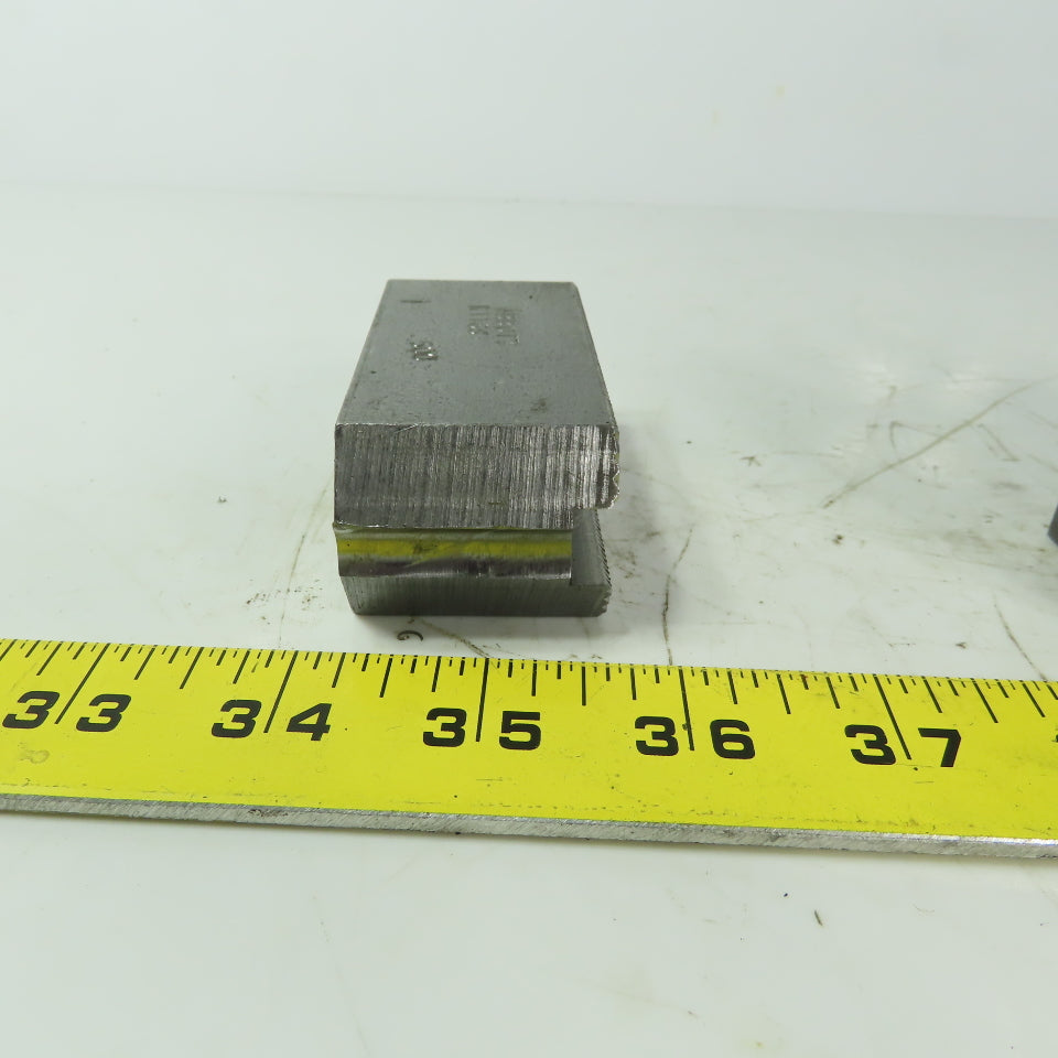 Abbott KTT6S Soft Lathe Chuck Jaw 1-1/2" x3-1/2" x 1-1/4" Serrated Lot of 3
