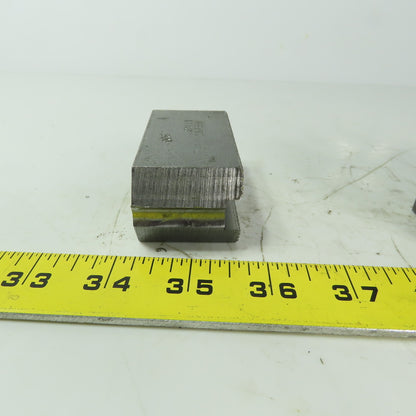 Abbott KTT6S Soft Lathe Chuck Jaw 1-1/2" x3-1/2" x 1-1/4" Serrated Lot of 3