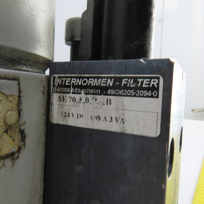 Atico-Internormen MNU 255.10VG AB K-403917-20 Hydraulic Oil Filter 3045 PSI
