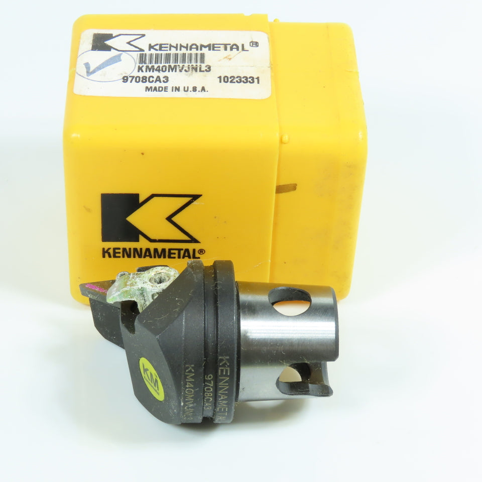 Kennametal KM40MVJNL3 Quick Change Modular Boring Head Indexable Inser ...