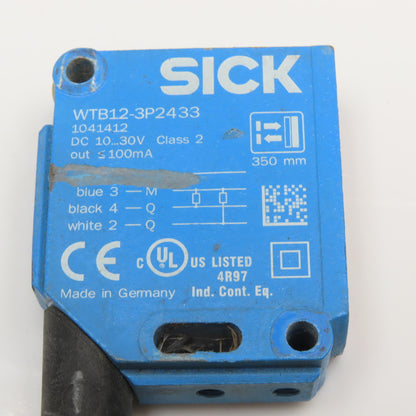 Sick WTB12-3P2433 Photoelectric Switch Sensor 10-30VDC