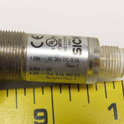Sick VL180-2P32431 Cylindrical Photoelectric Sensor 10-30VDC