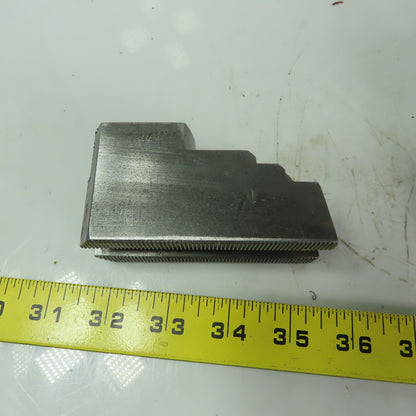 H & R 149.20.0 P Soft Lathe Chuck Jaw 1-1/2" x 3-3/4" x 2" Serrated Lot of 3