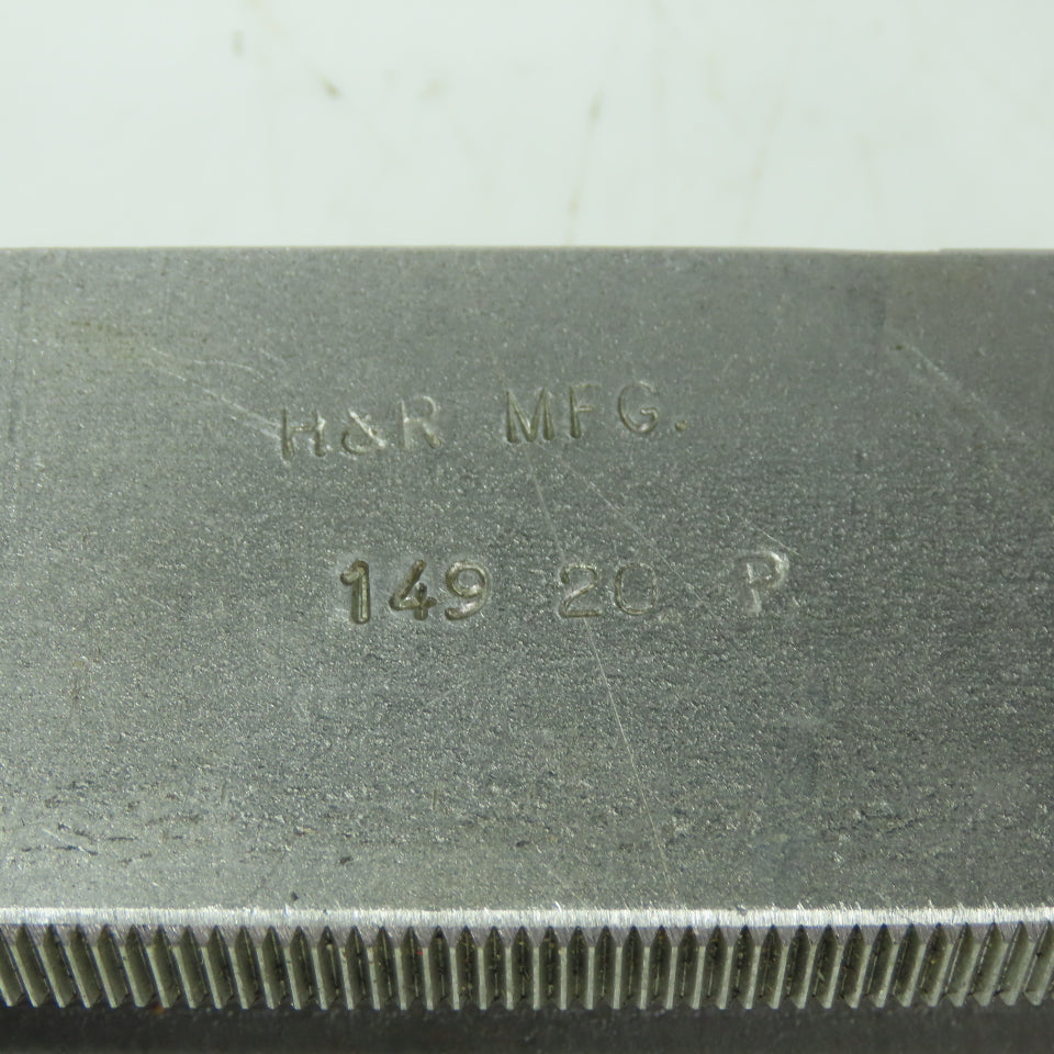 H & R 149.20.0 P Soft Lathe Chuck Jaw 1-1/2" x 4" x 1-3/4" Serrated Lot of 3