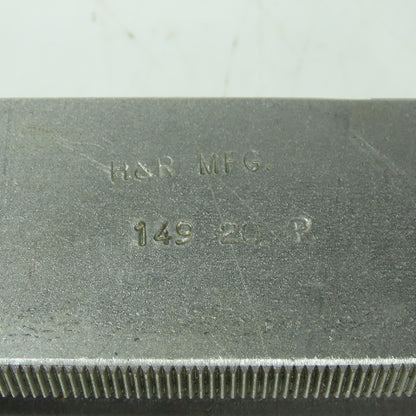 H & R 149.20.0 P Soft Lathe Chuck Jaw 1-1/2" x 4" x 1-3/4" Serrated Lot of 3
