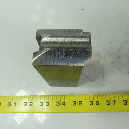 H & R 149.20.0 P Soft Lathe Chuck Jaw 1-1/2" x 4" x 1-3/4" Serrated Lot of 3