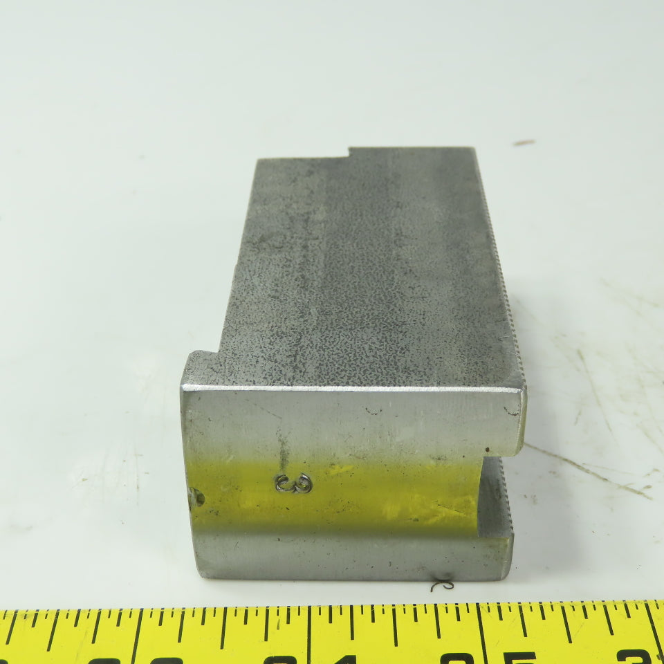 Dillon HW27M8 Soft Lathe Chuck Jaw 1-1/2" x 3-1/2" x 1-3/4" Serrated Lot of 3