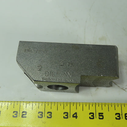 Dillon HW27M8P Soft Lathe Chuck Jaw 1-1/2" x 3-1/2" x 1-1/2" Serrated Lot of 3