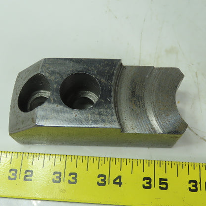 Dillon HW27M8P Soft Lathe Chuck Jaw 1-1/2" x 3-1/2" x 1-1/2" Serrated Lot of 3
