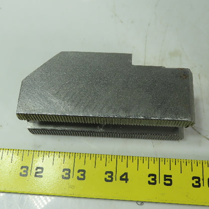 Dillon HW27M8P Soft Lathe Chuck Jaw 1-1/2" x 3-1/2" x 1-1/2" Serrated Lot of 3