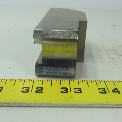 Dillon HW27M8P Soft Lathe Chuck Jaw 1-1/2" x 3-1/2" x 1-1/2" Serrated Lot of 3