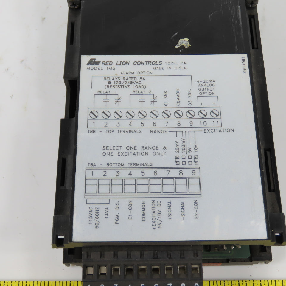 Red Lion Controls IMS Apollo Intelligent Strain Gage Meter