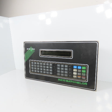 Mettler-Toledo 9215 Batchelor Batch Control Terminal Ram No. 0221 115V 1A