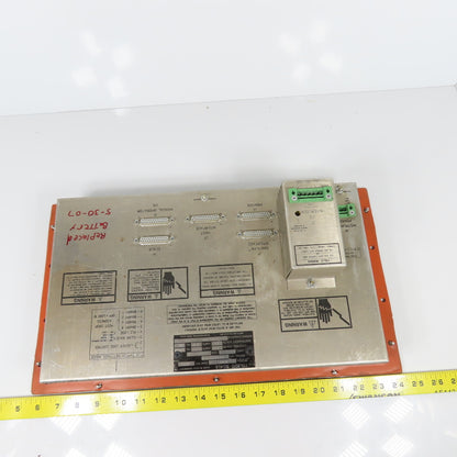 Mettler-Toledo 9215 Batchelor Batch Control Terminal Ram No. 0221 Parts/Repair
