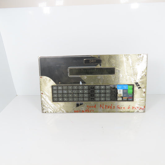 Mettler-Toledo 9215 Batchelor Batch Control Terminal Ram No. 0221 Parts/Repair