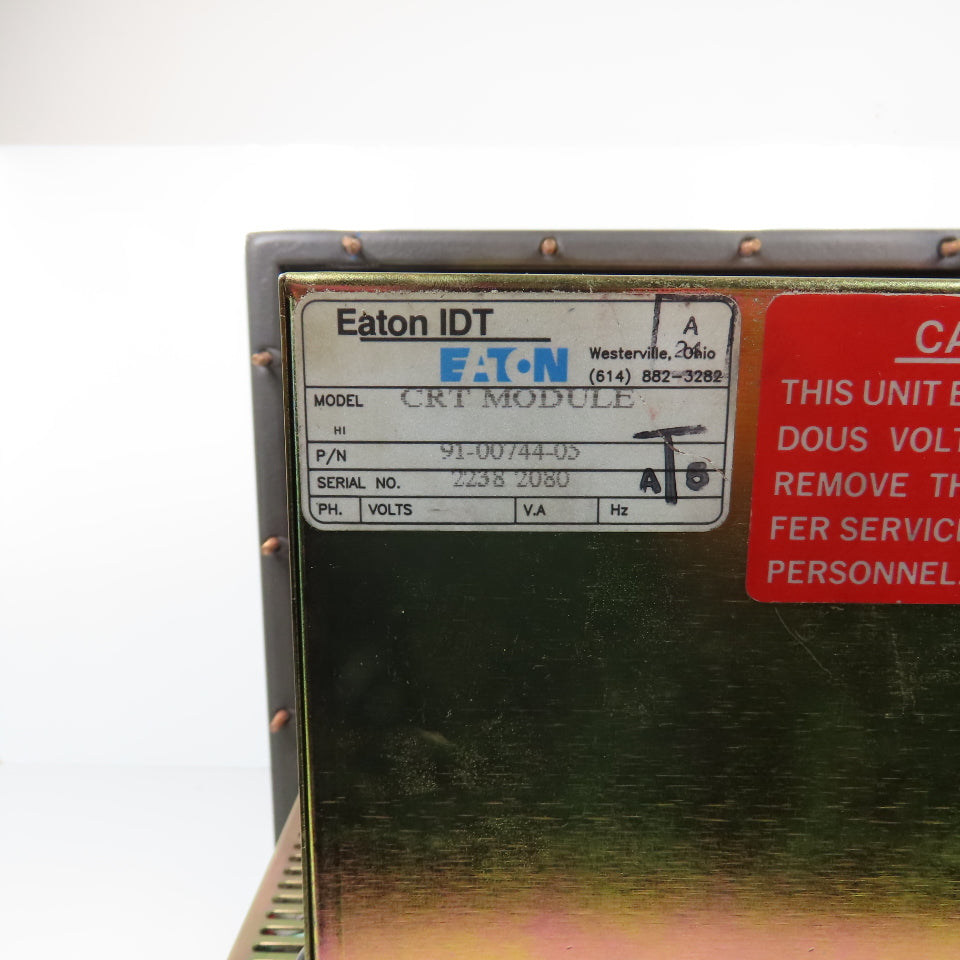 Eaton 92-00625-01 PanelMate 2000 Operator Interface Display Unit 91-00744-05