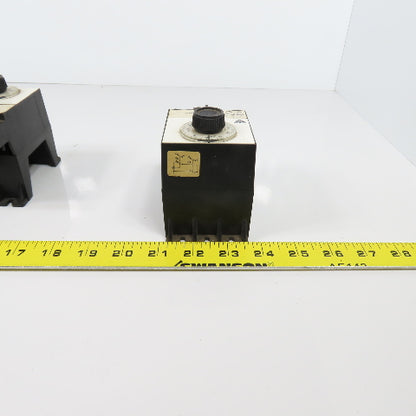 Eagle Signal BR13A6 Time Delay Relay 0-15 Seconds 120V 50/60HZ 1/3HP Lot Of 3