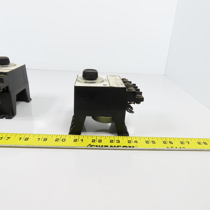 Eagle Signal BR13A6 Time Delay Relay 0-15 Seconds 120V 50/60HZ 1/3HP Lot Of 3