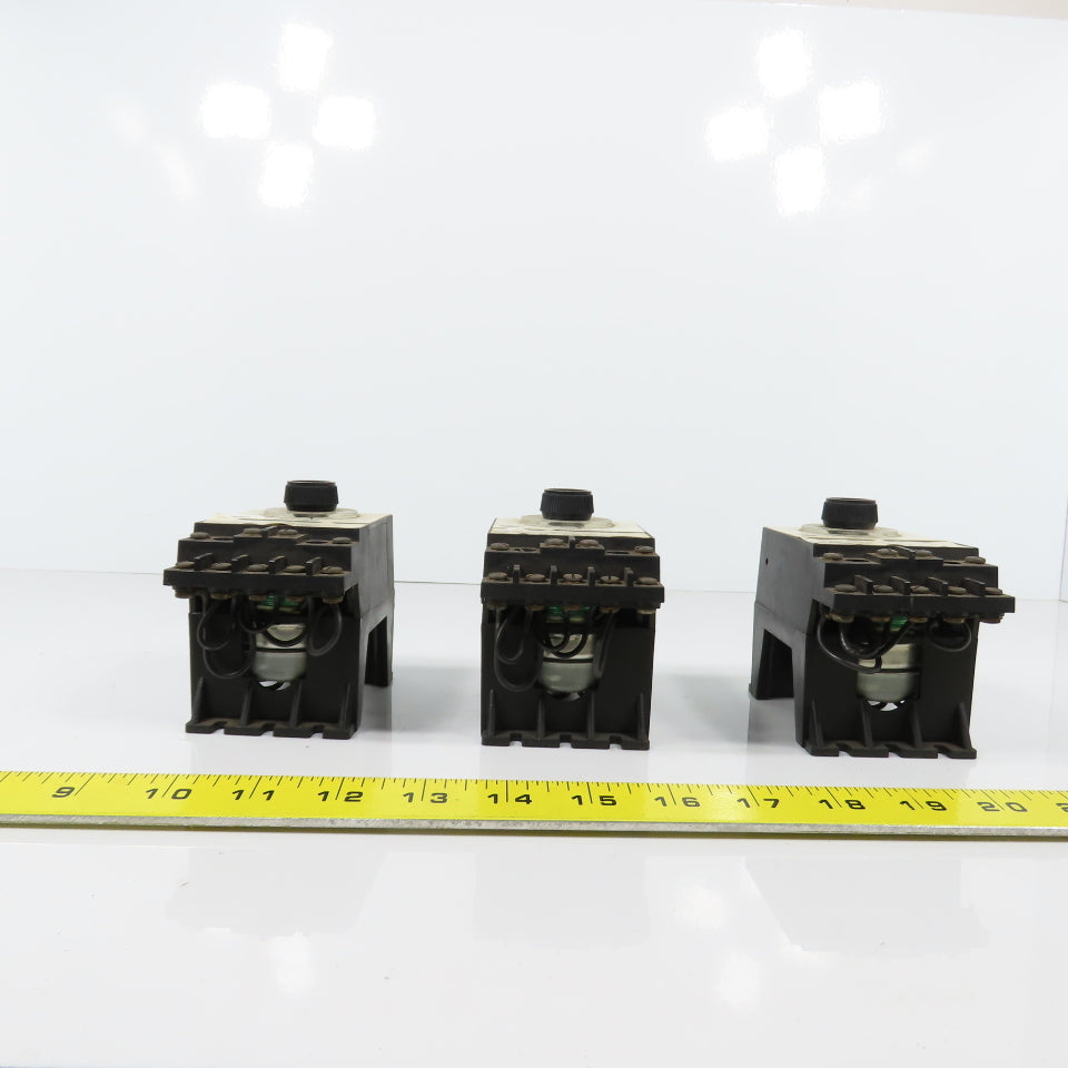 Eagle Signal BR13A6 Time Delay Relay 0-15 Seconds 120V 50/60HZ 1/3HP Lot Of 3