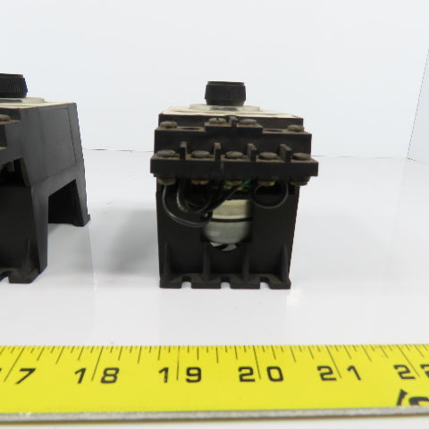 Eagle Signal BR13A6 Time Delay Relay 0-15 Seconds 120V 50/60HZ 1/3HP Lot Of 3