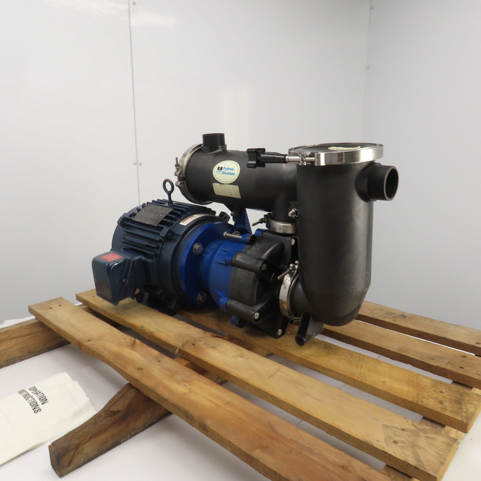 Fybroc OM-345 	PM-2550 Self Priming Magnetic Drive Centrifugal Pump 7-1/2HP 3PH